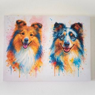 📸✨ Váš mazlíček jako umělecké dílo! Nechte ho zvěčnit na originálním portrétu na míru. Stačí nám poslat fotku a my...